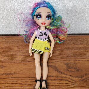 Doll Rainbow High Fashion Doll in Cheerleading Outfit - 10" Tall
